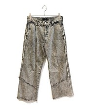 HARE          Converted fringe denim pants gray HA010130TO
