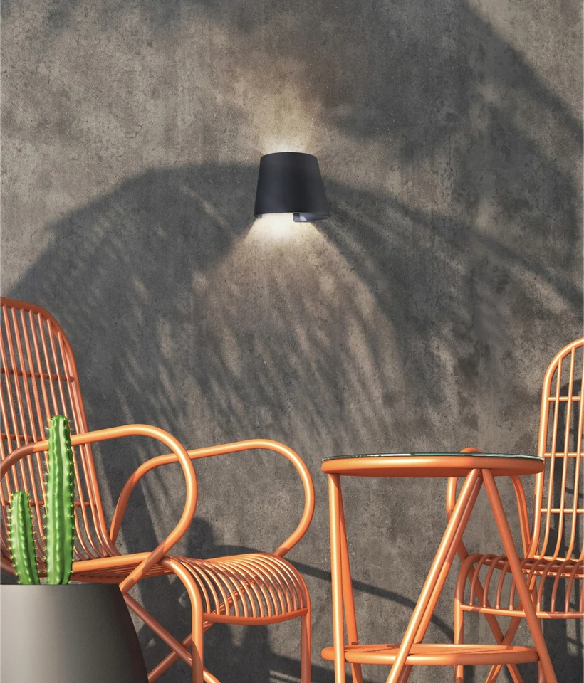 Access Lighting 20399LEDMGCNE Bronze Cone 6"H Led Outdoor Wall Sconce - 3000K - Image 2 of 4