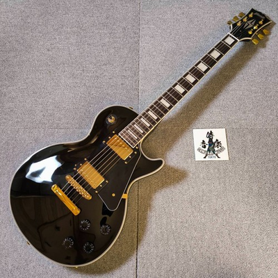 #ad #ad Blitz by ARIAPRO II Les Paul Custom Black Electric Guitar From Japan #2 $275.49