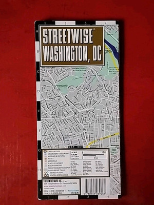 Streetwise Washington DC Map - Laminated City Center Street Map o