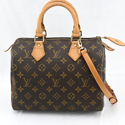 Auth LOUIS VUITTON Speedy 25 Monogram Handbag Monogram M41528 P-5158SG809