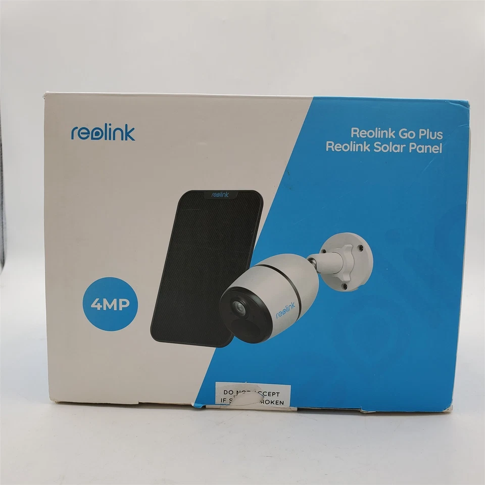 Security Camera System Rechargeable Battery Reolink Go Solar Panel - Image 2 of 2