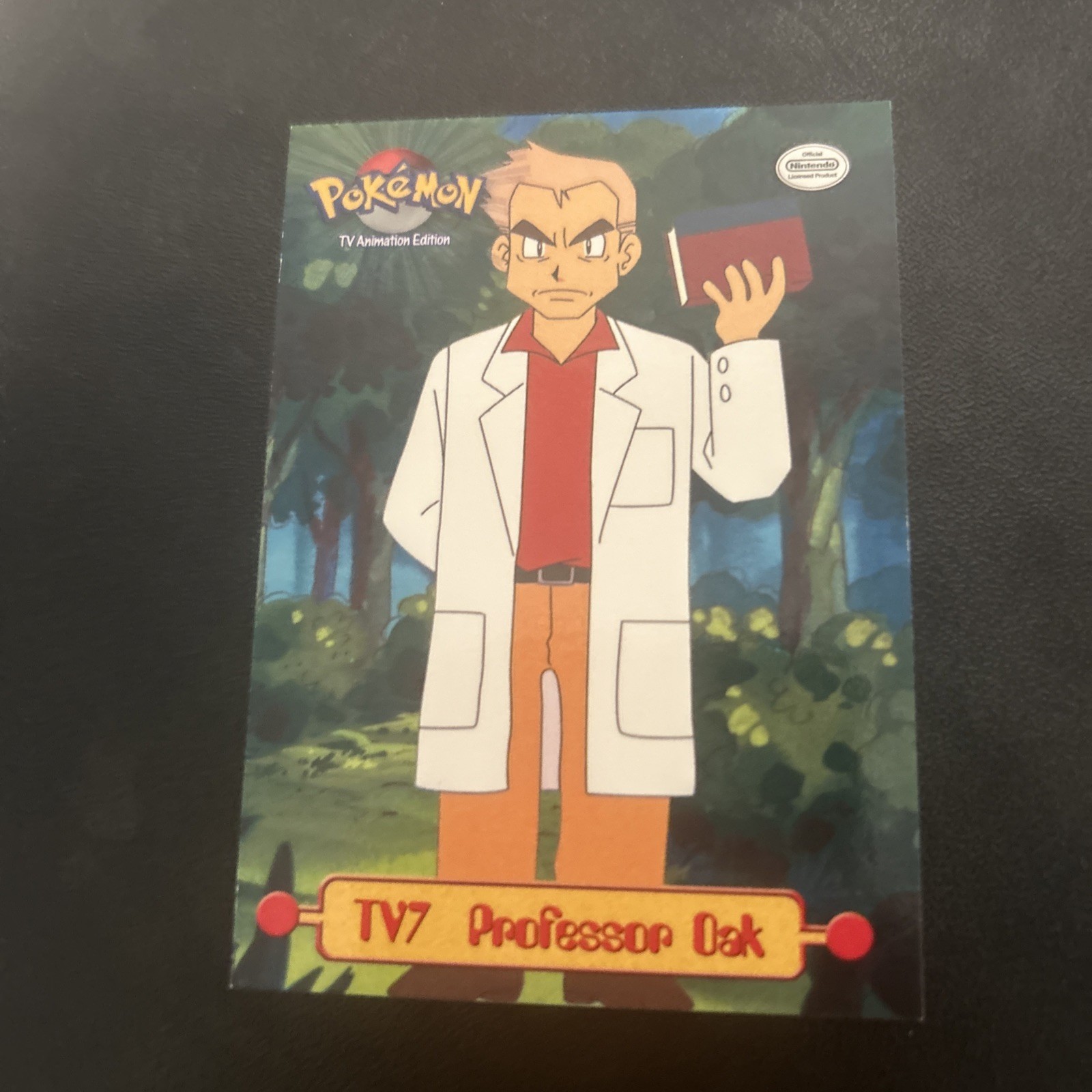 Pokemon Trading Card - TV7 Professor Oak