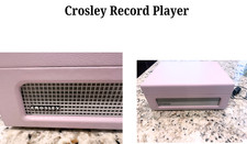 Crosley Record Player with Bluetooth  Headphone Jack PINK CR8017A-AM