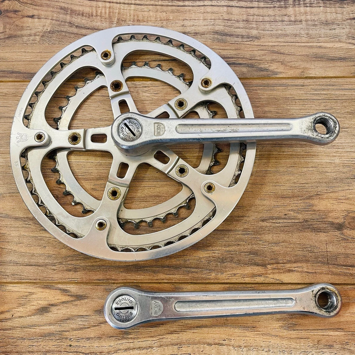 Sugino 165 mm Crankarm Crankset-With Chainrings for sale | eBay