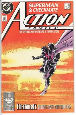 Action Comics #598 1st appearance of Checkmate 1988 NM 9.4