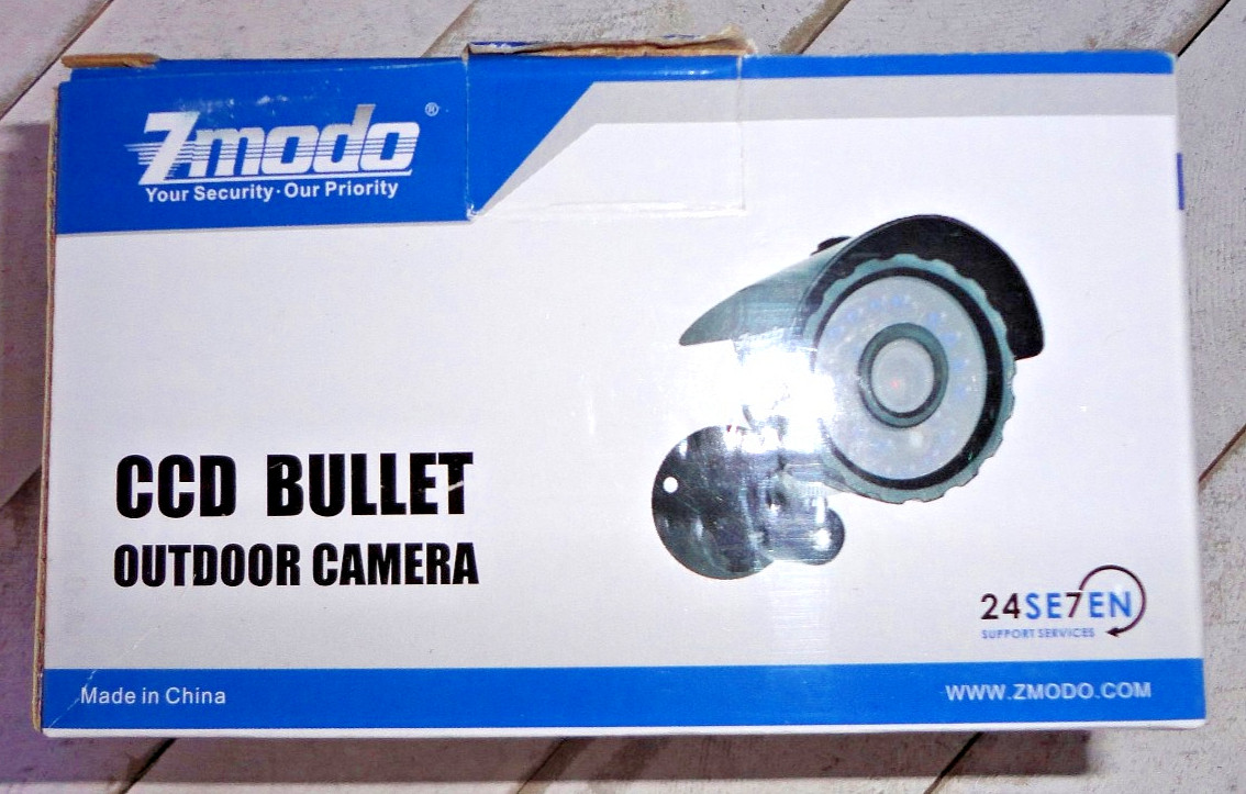 Zmodo CNR-BBS23NM- BK Security Camera Indoor/Outdoor w/ BNC 