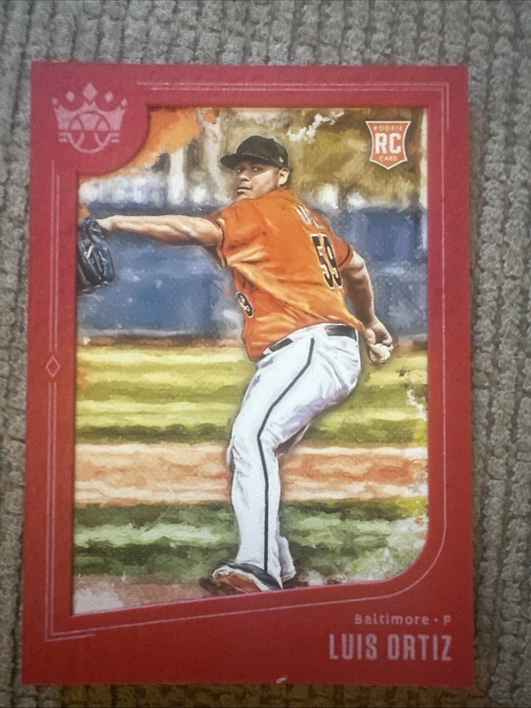 Luis Ortiz 2019 Panini 6 Rookie Baseball Card Lot Parallel Short Print SP MLB