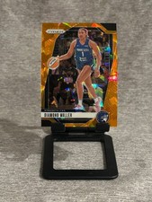 2024 Panini Prizm WNBA Orange Cracked Ice - Diamond Miller #63 - Minnesota Lynx