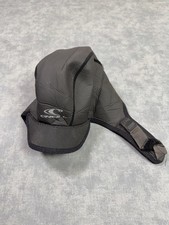 O'Neill Surf Cap Neoprene Hood Black Ear Flap Chin Strap Wetsuit Surf Hat Water