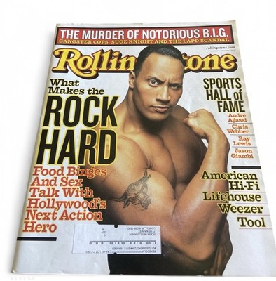 Rolling Stone #870 June 7 2001 The Rock Dwayne Johnson Bob Dylan Notorious BIG