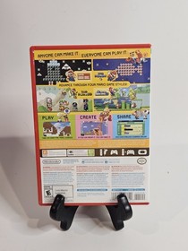 WiiU Super Mario Maker (Nintendo Wii U 2015) In Box Tested