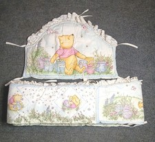 Vintage 1994 Classic Winnie The Pooh Crib Padding with Header