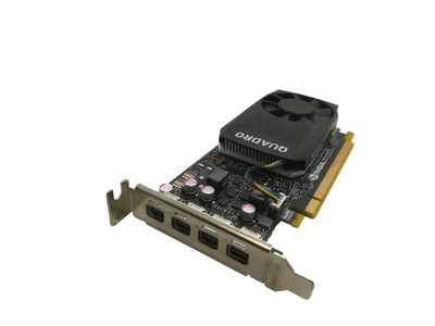 nVIDIA QUADRO P1000 4GB GDDR5 PCI-e 3.0 x16 LOW PROFIL 4x mini-DP #GK13628