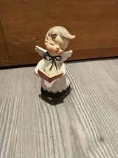 vintage ucagco Singing angel figurine 