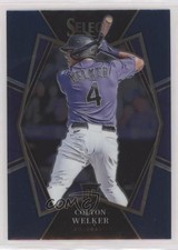 2022 Panini Select Premier Level Retail Blue Prizm Colton Welker #117 0m0g