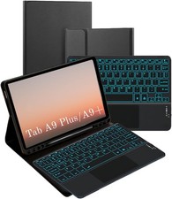 Case for Samsung Galaxy Tab A11 Plus 11 Inch, Detachable Wireless Keyboard, 7 Co