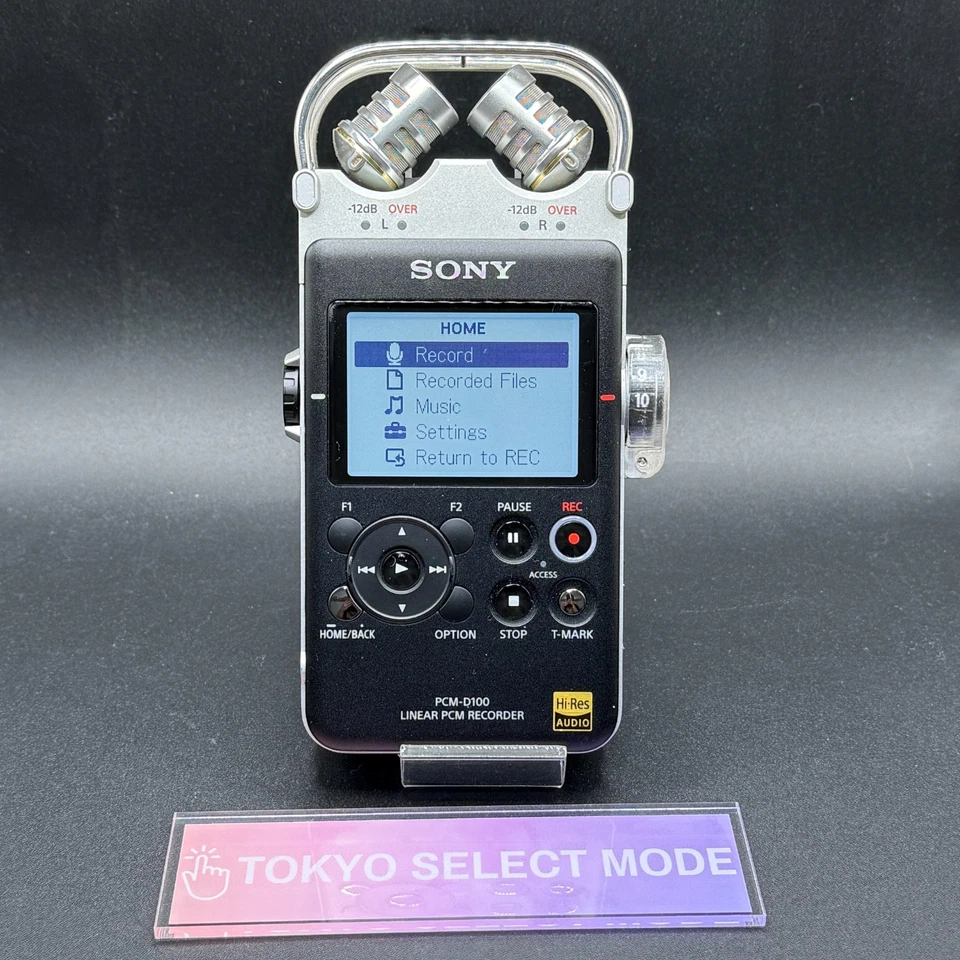 Sony PCM-D100 PCMD100 tragbarer hochauflösender Stereo Recorder getestet funktioniert