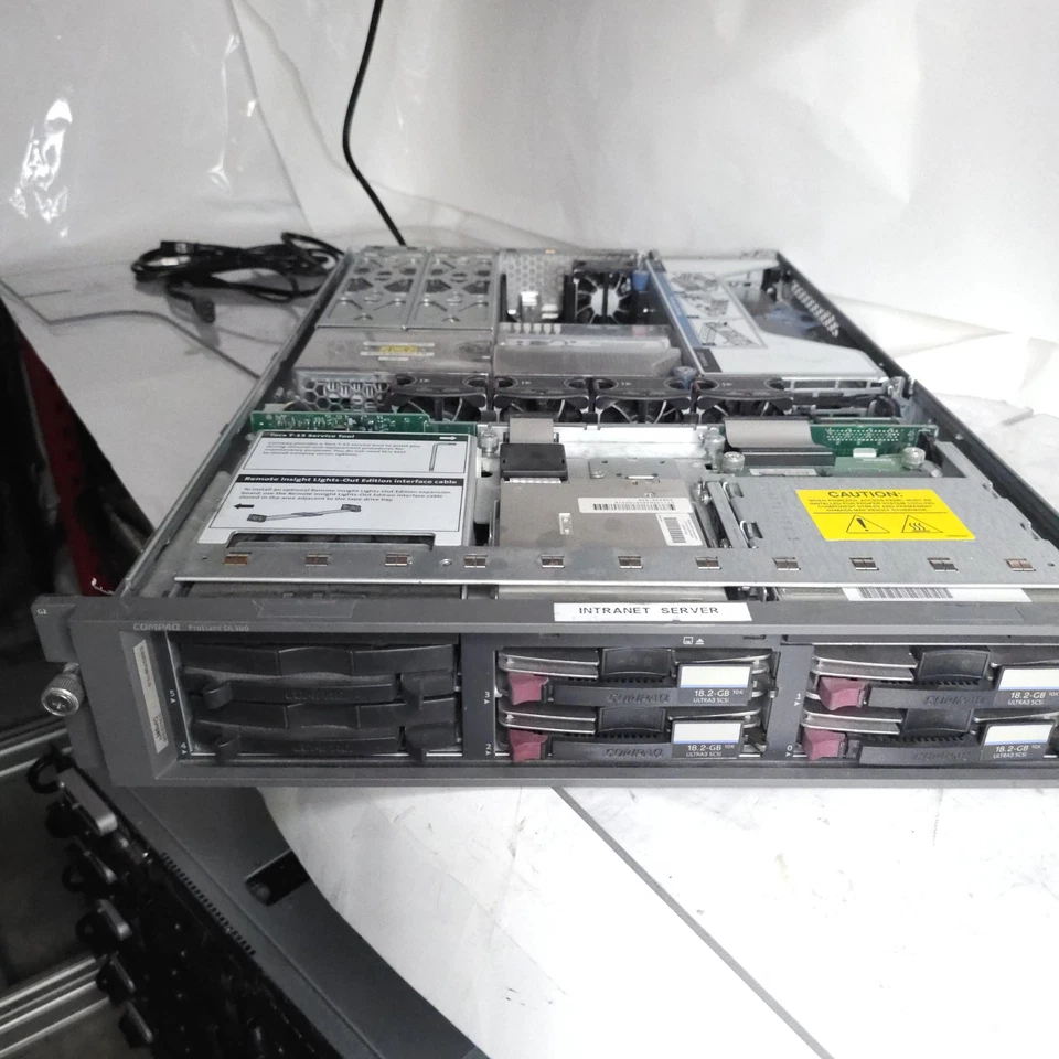 HP Server Proliant DL 380 4gb ram 250gb hdd - Image 3 of 4