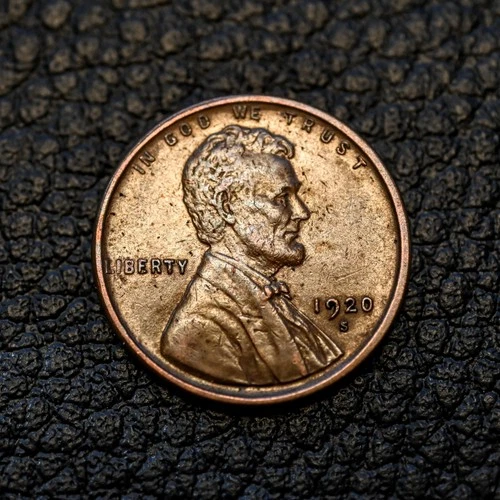 (ITM-7047) 1920-S Lincoln Cent ~ AU+ Condition ~ COMBINED SHIPPING!