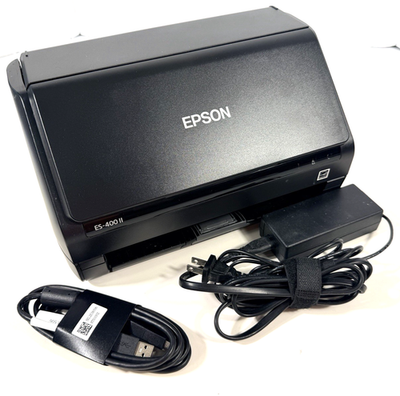 #ad #ad Epson WorkForce ES 400 II Duplex Color Scanner w AC amp; USB WiFi Tested Working $189.00
