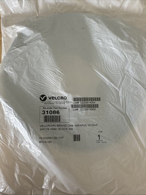 VELCRO BRAND ONE-WRAP STRAP 3/4 (19.1MM) BLACK 330