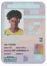2023-24 Panini Contenders Permit to Dominate Case-Hit Taylor Hendricks RC 