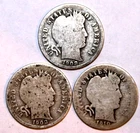 (3) Barber Dimes - 1908D(Good) 1908P(Good) 1910P(Good) - #9330D - FREE SHIPPING