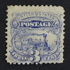 CKStamps: US Stamps Collection Scott#114 3c Pictorial Unused Regum