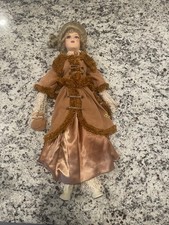 Antique Boudoir Doll with  Amazing Outfit Composition Head