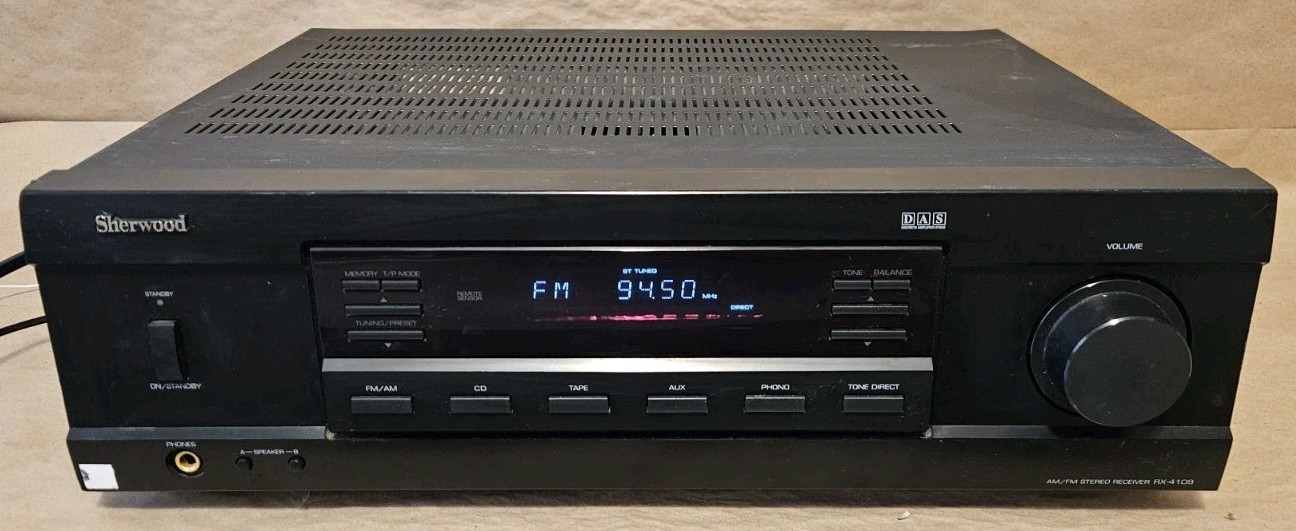 Sherwood RX-4109 vintage audio equipment - eBay listing photo 1