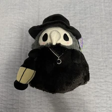 Squishable Plague Doctor Plush Figure - Black