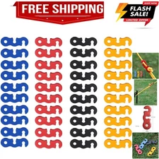 Guyline Tensioner Aluminum Alloy Guyline Cord Adjuster Tent Rope Tensioners R...