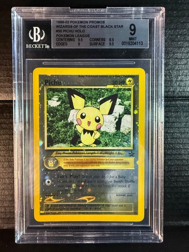 Pichu graded BGS 9 for sale on eBay