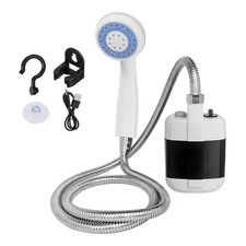 Camping Shower USB Portable Rechargeable Electric Shower Pump for Hiking Outdoor