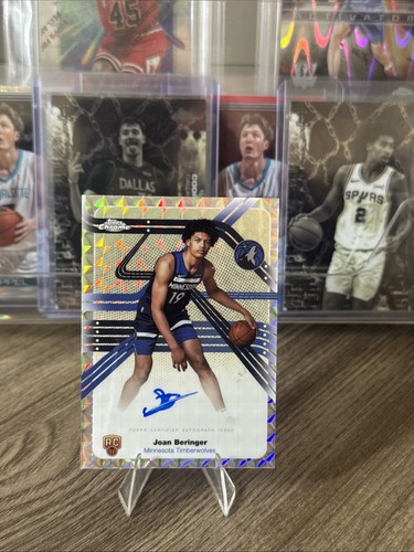 2025 Topps Chrome Joan Beringer Next Stop Signatures (RAW)