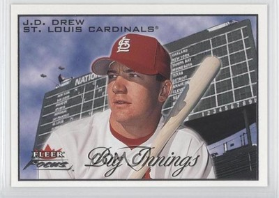 2001 Fleer Focus Big Innings JD Drew #19BI 0q7