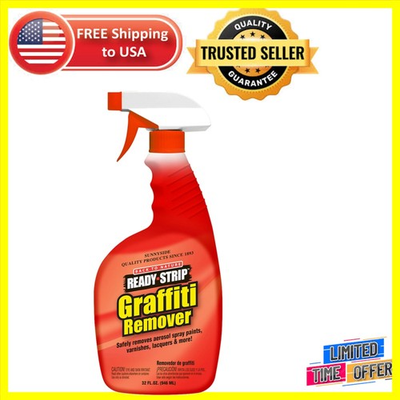 #ad Effortless Graffiti Removal Spray Biodegradable Quart Trigger Citrus Scent $24.99