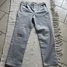 gloria vanderbilt jeans amanda Grey Size 12 Straight Leg