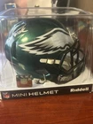 Vince Papale Philadelphia Eagles Signed Riddell Football Mini-Helmet JSA Cert