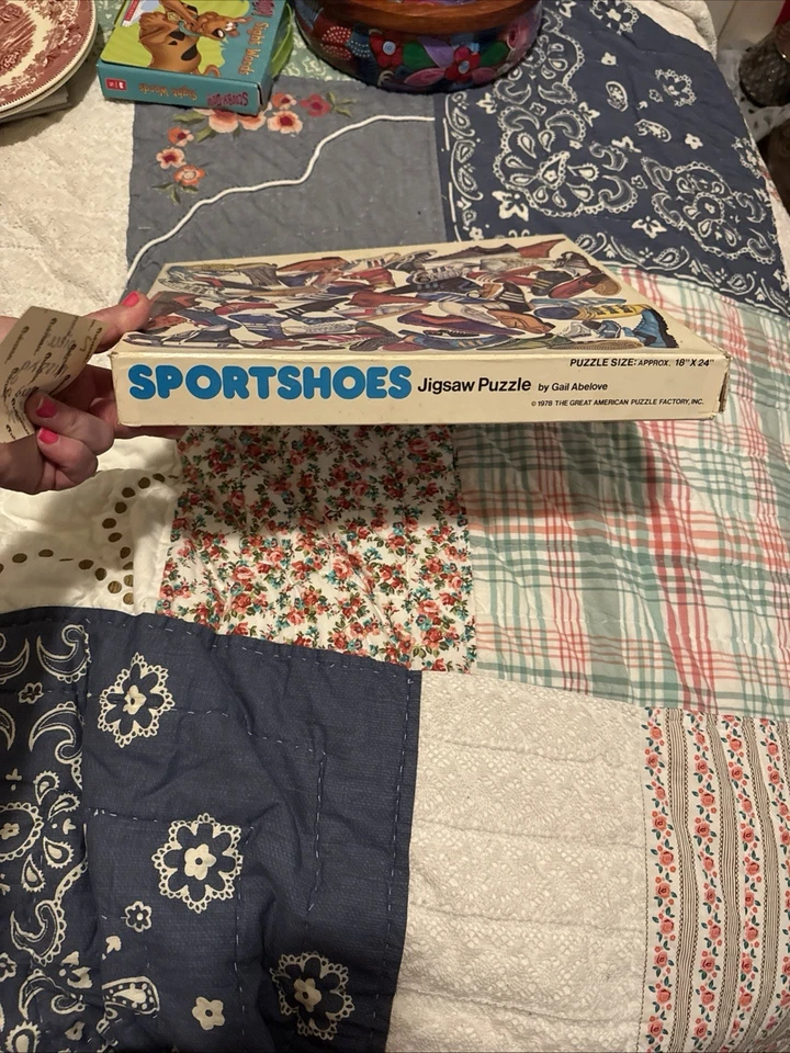 «Sportshoes» 550Pc.Puzzle Gail Abelove, художник/великий американский завод PP911 (1978) - Изображение 2 из 4