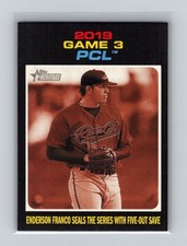 2020 Topps Heritage Minor League #196 Enderson Franco Sacramento River Cats