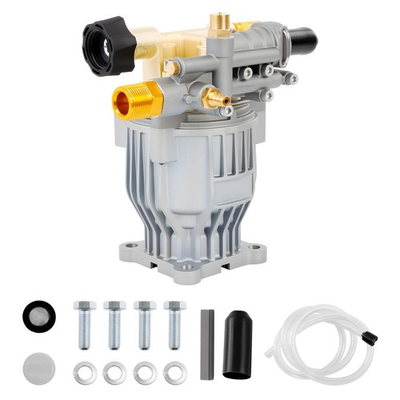 #ad 90029 Horizontal Pressure Washer Pump Kit 3300 PSI 2.5GPM 3 4quot; Shaft Axial Cam m $123.80