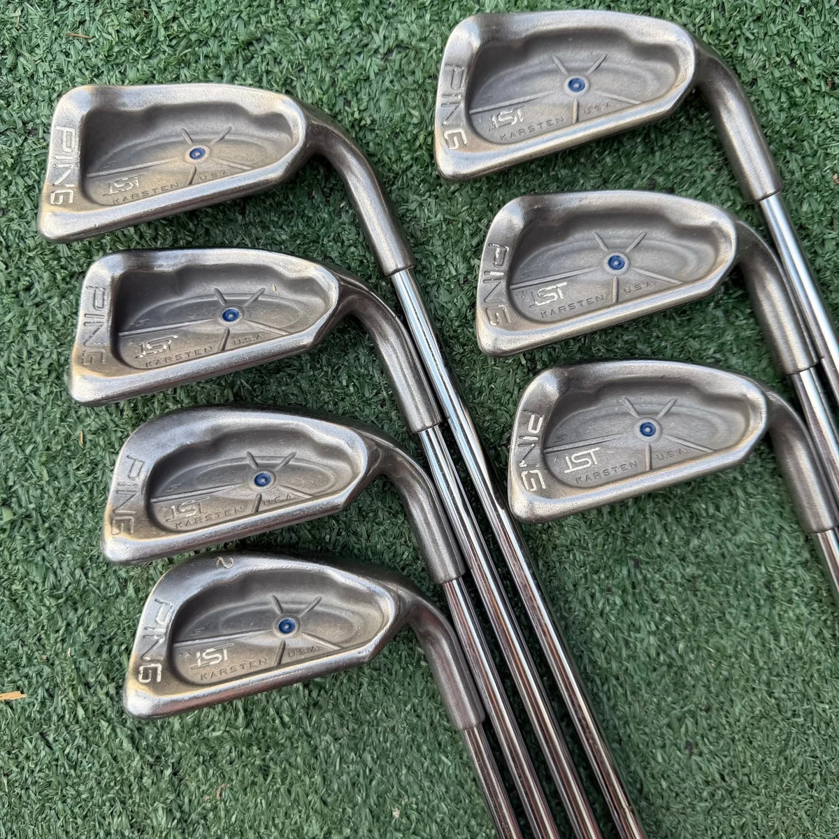 PING ISI-K BLACK DOT IRON 4 IRON, PING CUSHIN JZ SENIOR A FLEX STEEL SHAFT