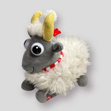 Hallmark Screaming Goat Musical Deck The Halls Plush Christmas PARTIALLY WORKS