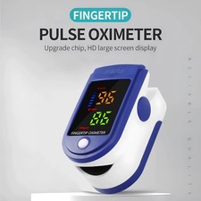 Medical Finger Pulse Oximeter Oxygen Monitor for Adults and Kids Heart Rate