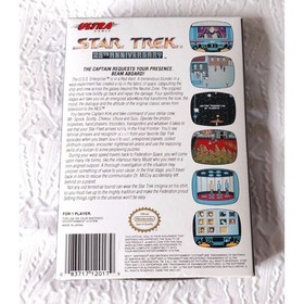 Star Trek 25th Anniversary (NES) CIB  Excellent Condition, Manual & All Inserts!