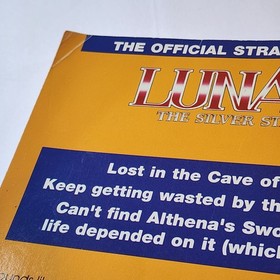 Lunar the Silver Star Official Strategy Guide! Sega CD Book 