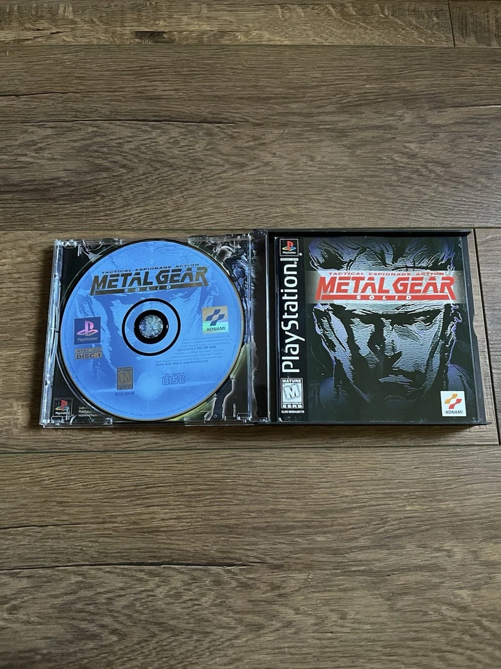 Metal Gear Solid PS1 Black Label - CIB W/ Manual - PlayStation Fast Shipping! - image 2 of 4