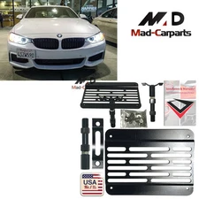 Bumper Tow Hook License Plate Relocation Kit For BMW F30 F32 F10 3 4 5 Series
